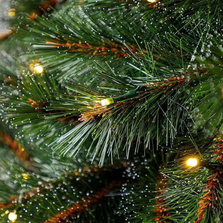 Sapin artificiel Colombia lumineux - Ø.137 x H.210 cm - Image 3