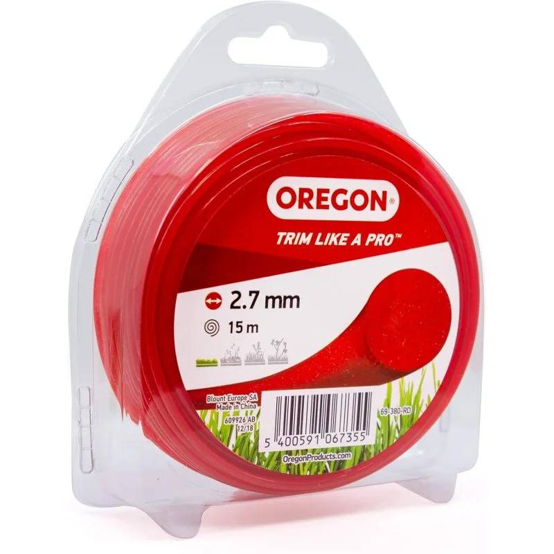 Oregon - Tête bobine fil en nylon rouge Ø2.7 mm L.15 m modèle 69-380-RD - Oregon - Image 3