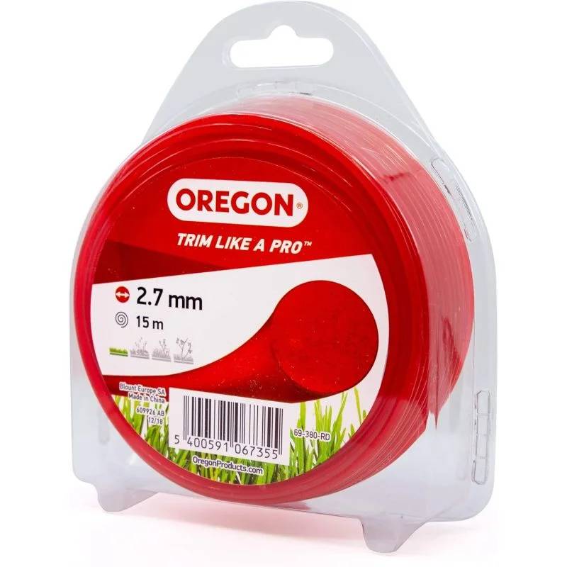 Oregon - Tête bobine fil en nylon rouge Ø2.7 mm L.15 m modèle 69-380-RD - Oregon - Image 4