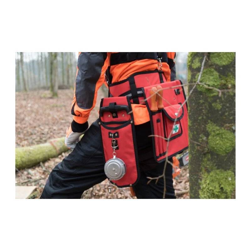 Ceinture et harnais porte outils polyester noir - OREGON - Image 2