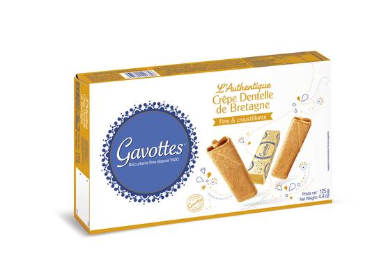 Gavottes - Gavottes - Crêpes Dentelle Nature 125 g - Image 1