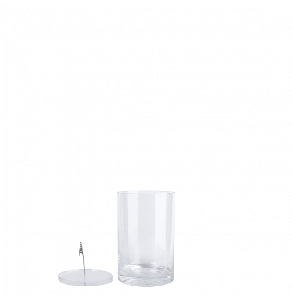Vase Pour Fleurs Immergées Verre Transparent L. 12,2 cm H. 20 cm - ECLOZ - Imagen 4