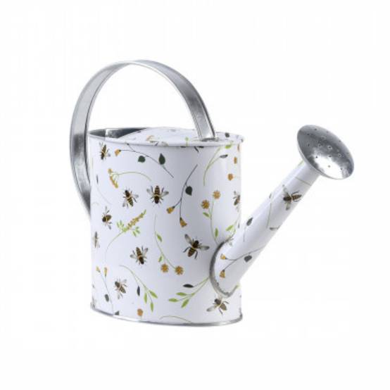 Arrosoir intérieur zinc imprimé abeilles H 23 cm – Aucune - Image 4