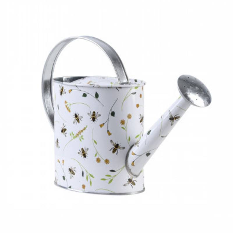 Arrosoir intérieur zinc imprimé abeilles H 23 cm – Aucune - Imagen 4