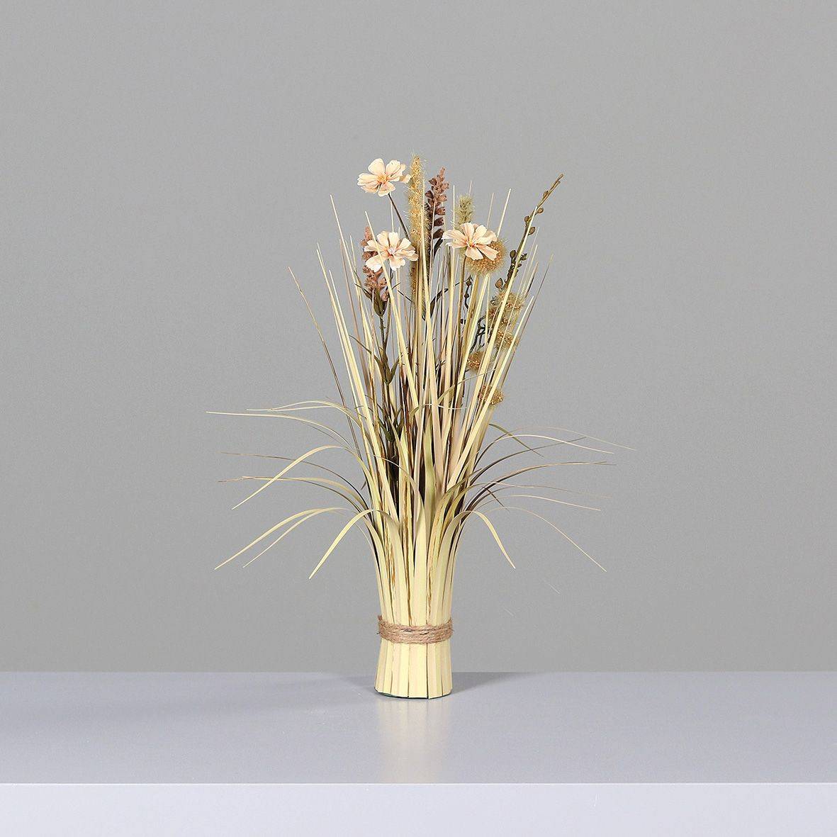DPI - DPI - Botte de Fleurs de Prairie Artificielle Sable H.47 cm