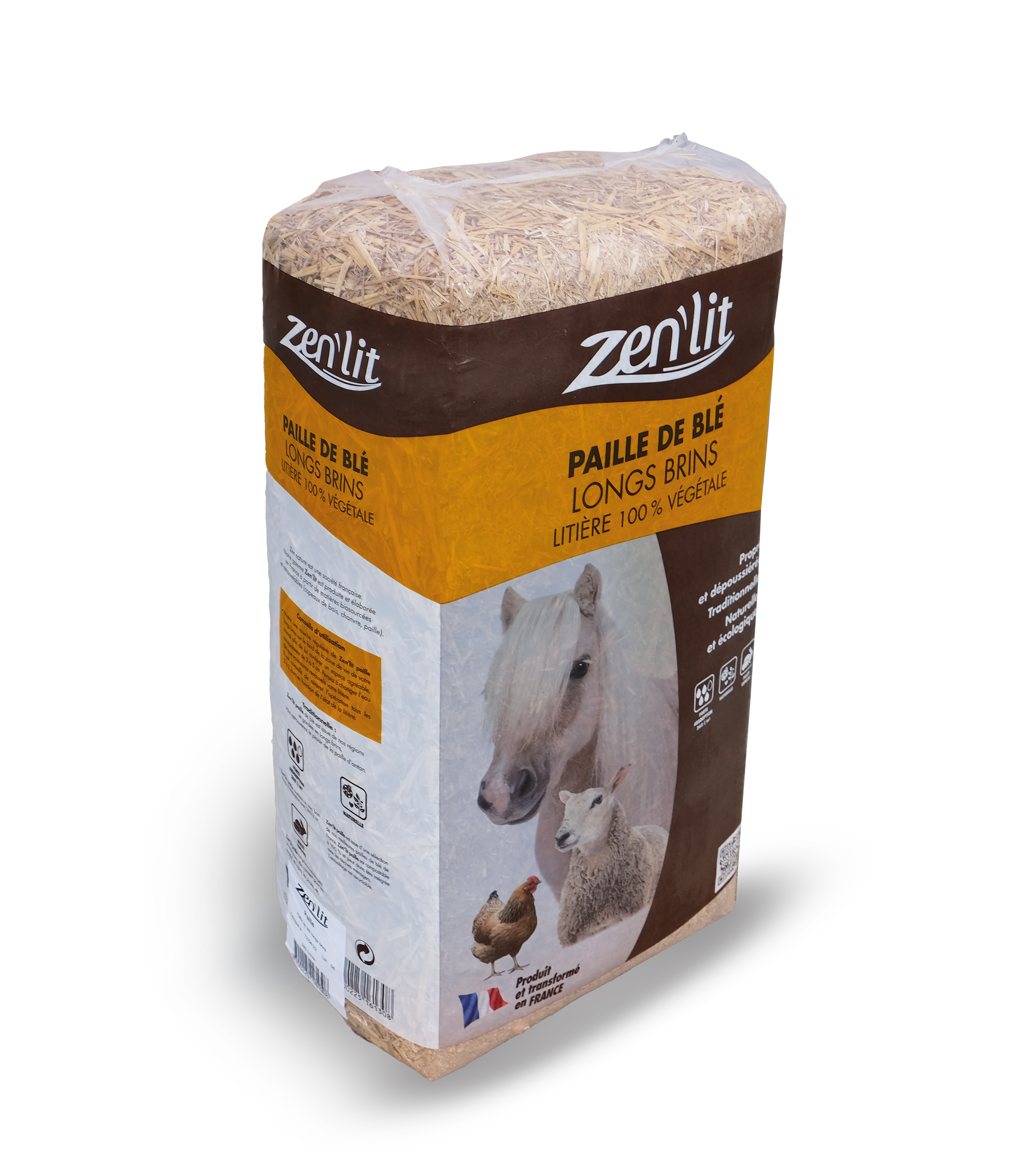 Paja de trigo largos tallos 9 kg
