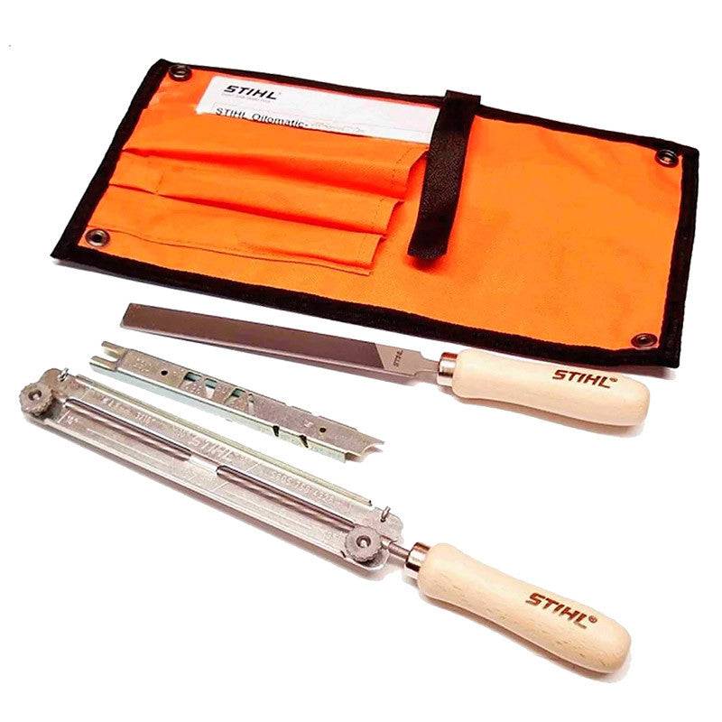 Kit d'affûtage de lame de tronçonneuse acier gris - Stihl - Image 3