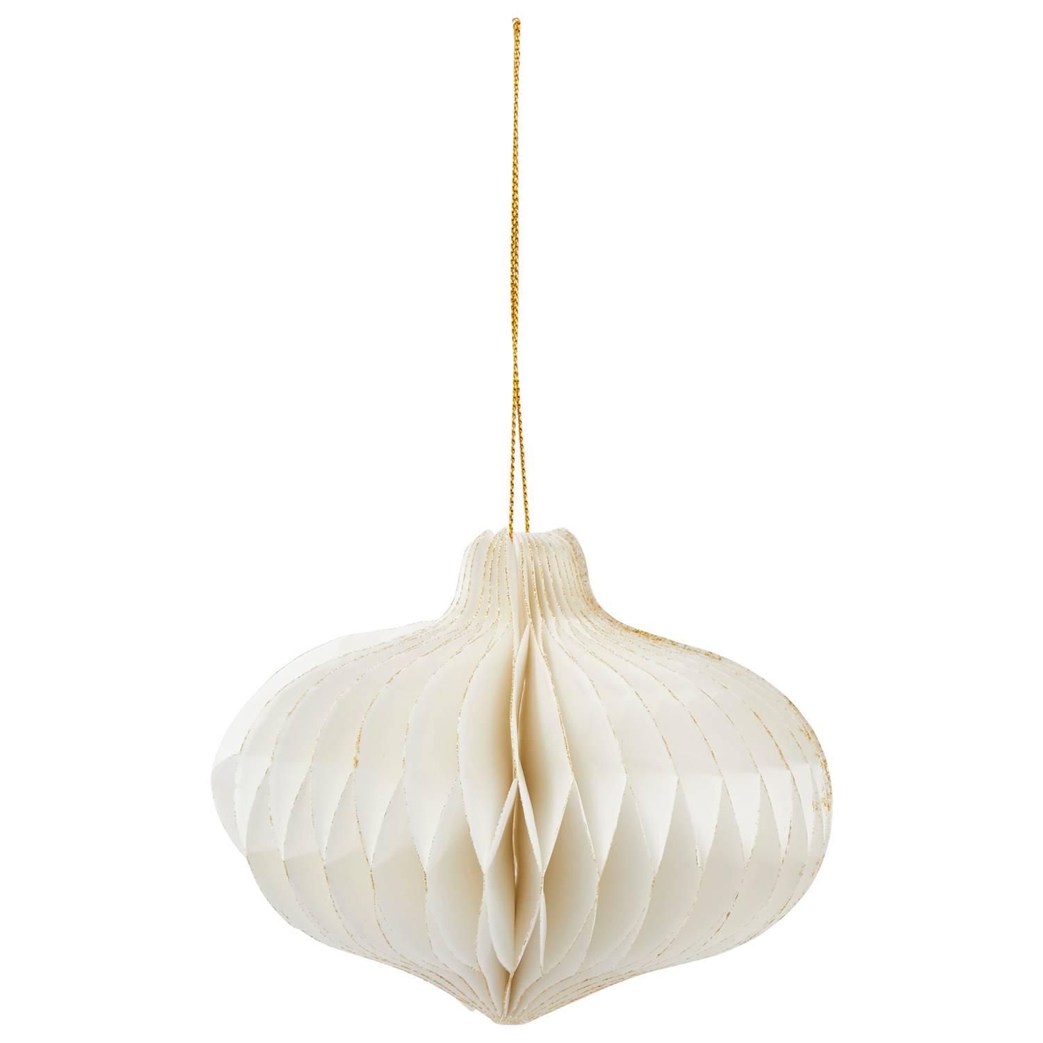 Suspension en papier - L.10 x l.10 x H.12 cm - Imagen 3