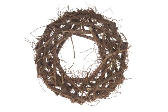 COURONNE BRANCHAGE NATUREL D40CM