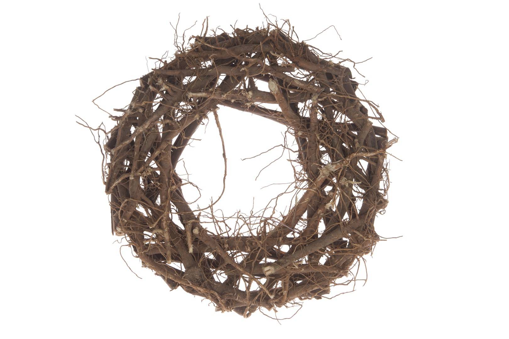 COURONNE BRANCHAGE NATUREL D40CM