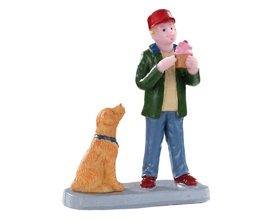 Lemax - Lemax - Figurine Partage s'il te plait L.2,5 x l.2,5 x H.5,8 cm