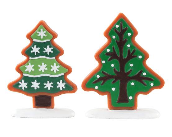 Lemax - Lemax - Arbres de biscuit au sucre L.4 x l.9 x H.6 cm
