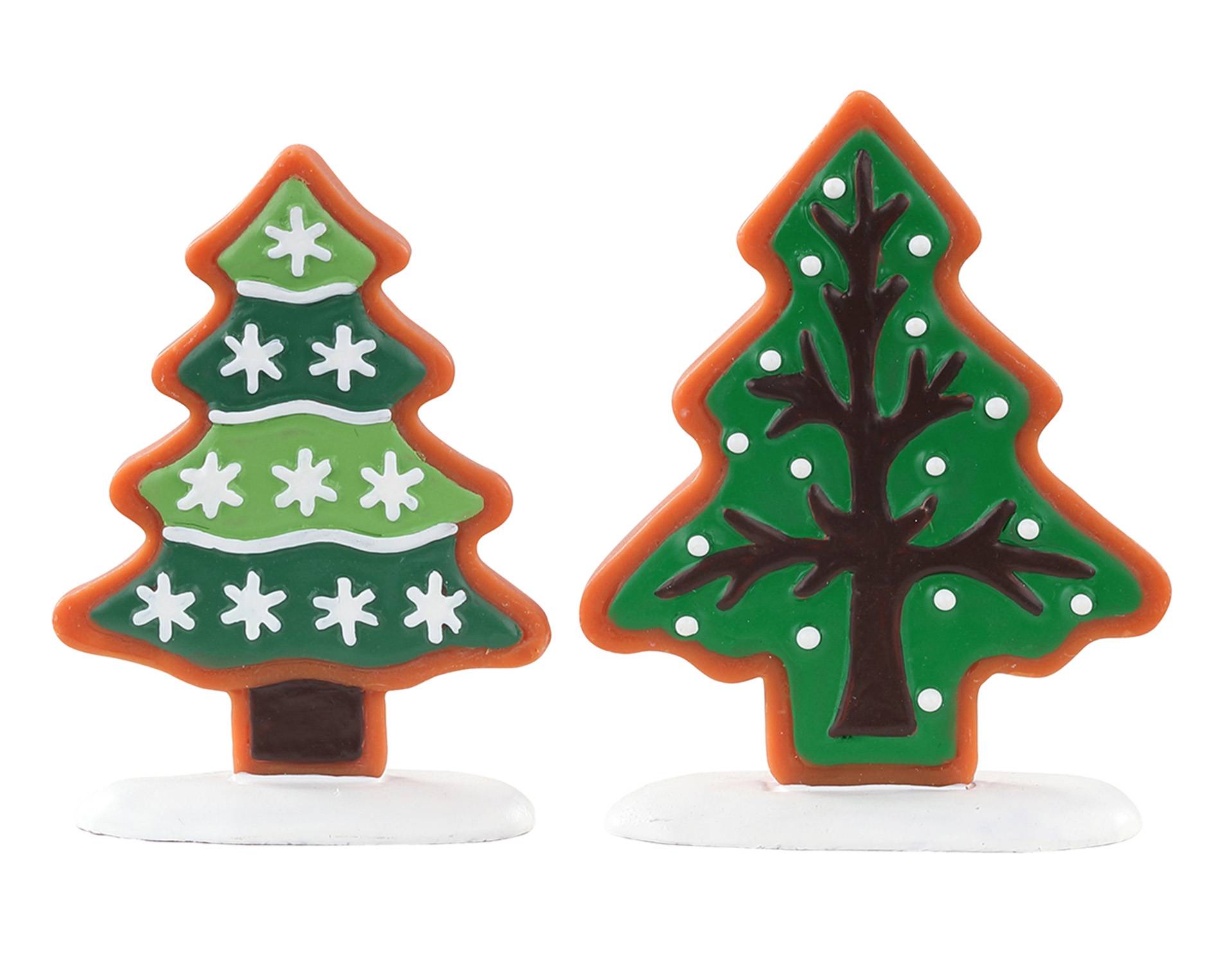 Lemax - Lemax - Arbres de biscuit au sucre L.4 x l.9 x H.6 cm