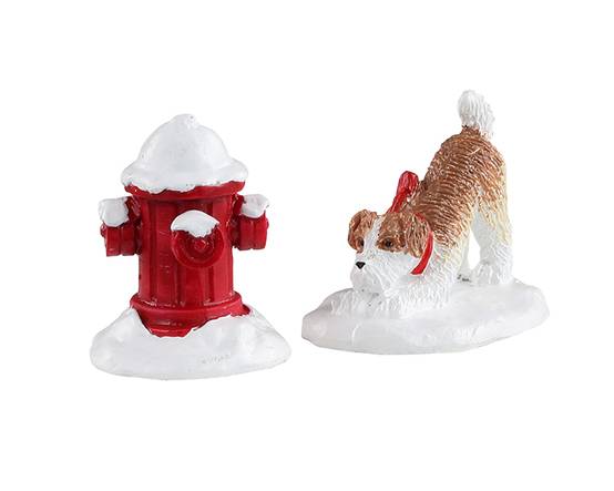 Lemax - Lemax - Borne incendie sous la neige L.2,30 x l.5,30 x H.3 cm