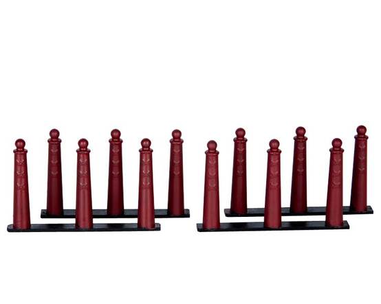 Lemax - Lemax - Amsterdammertje ensemble de 4 - L.0,60 x l.22 x H.3,50 cm