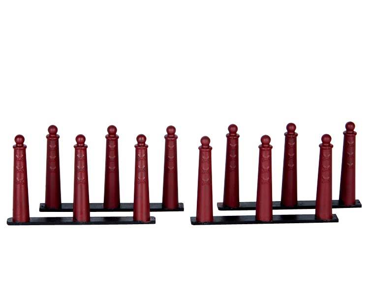 Lemax - Lemax - Amsterdammertje ensemble de 4 - L.0,60 x l.22 x H.3,50 cm