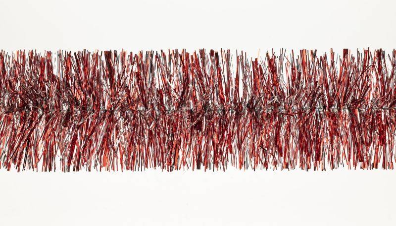 Weiste - Guirlande scintillante Rouge/Argent L.200 x l.7,50 x H.7,50 cm