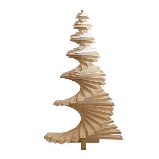 Mon Sapin Woody - Sapin en bois H.98 cm - Image 10