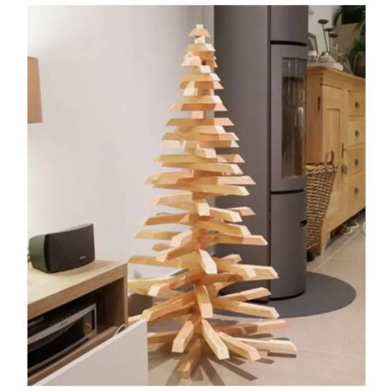 Mon Sapin Woody - Sapin en bois H.98 cm - Image 6