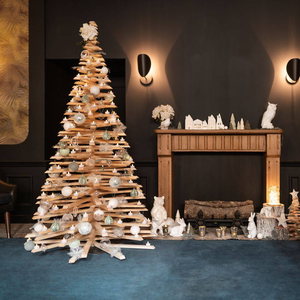 Mon Sapin Woody - Sapin en bois H.197 cm - Image 1