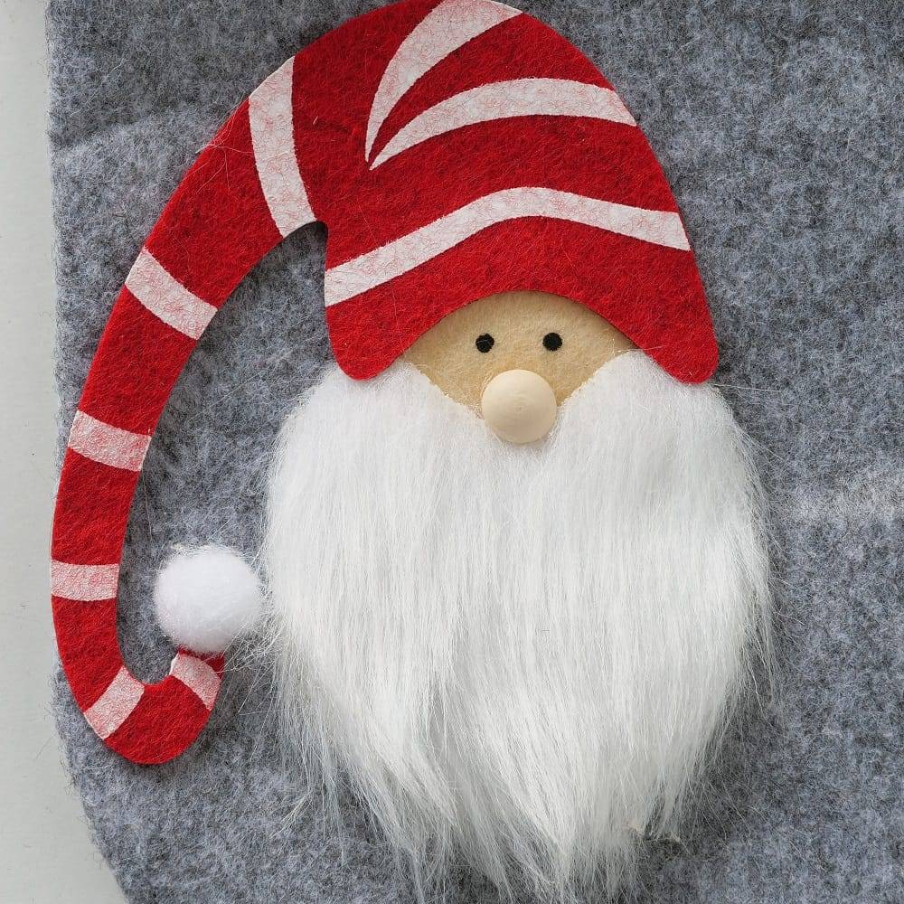 Boltze - Boltze - Chaussette de Noël Kolja L.17 x H.27 cm - Imagen 2
