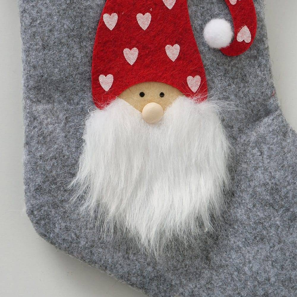 Boltze - Boltze - Chaussette de Noël Kolja L.17 x H.27 cm - Imagen 3
