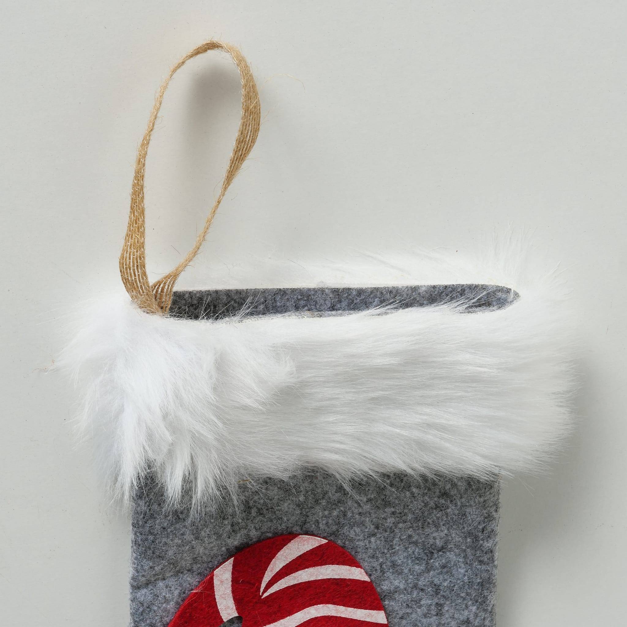 Boltze - Boltze - Chaussette de Noël Kolja L.17 x H.27 cm - Imagen 5