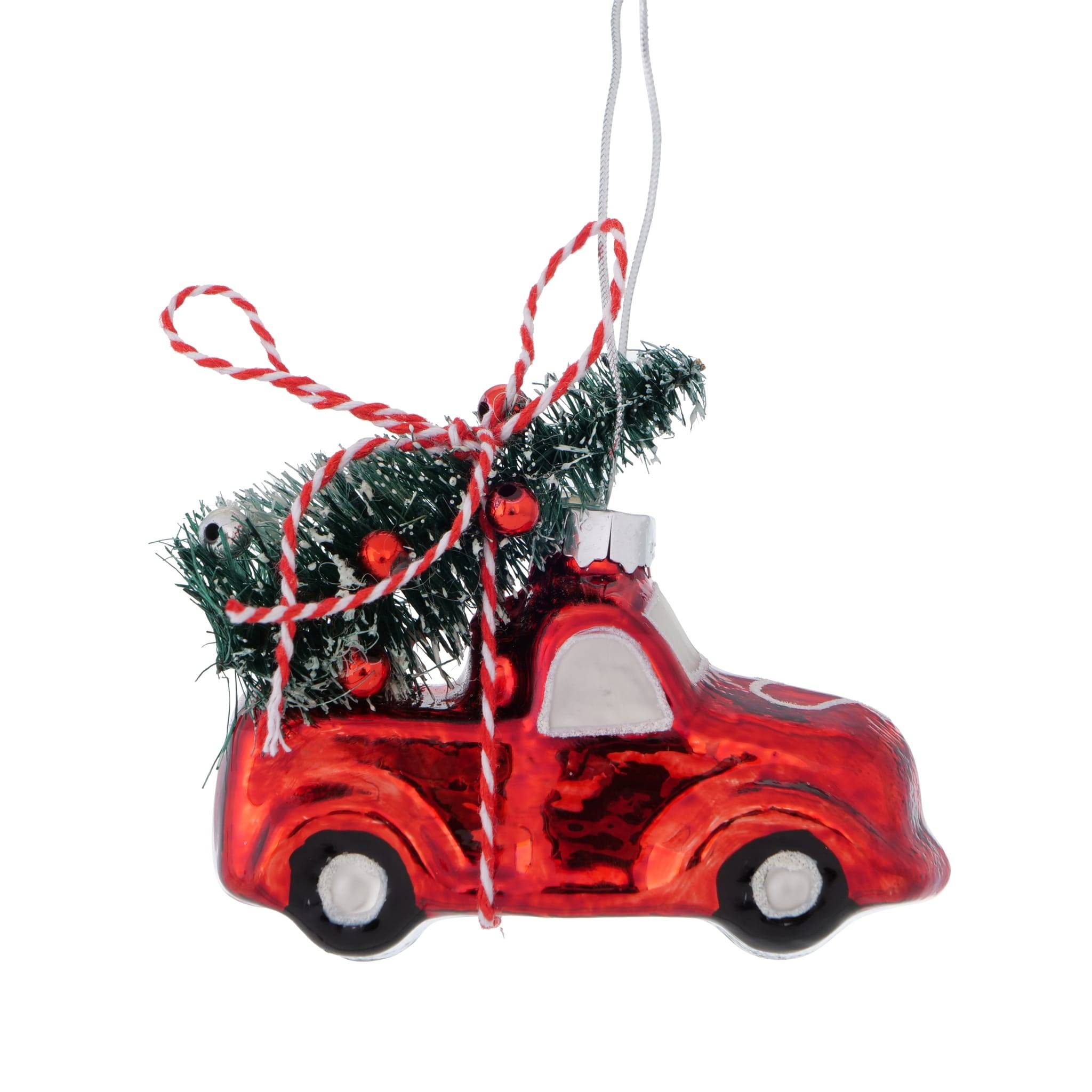 Boltze - Décoration à accrocher Little Car Voiture L.8 x l.4 x H.7 cm - Imagen 3