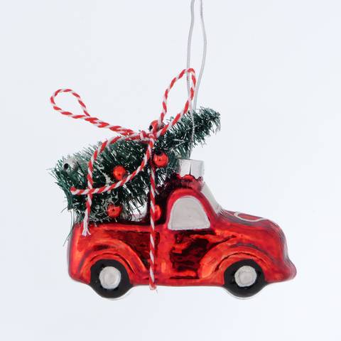 Boltze - Décoration à accrocher Little Car Voiture L.8 x l.4 x H.7 cm - Image 1