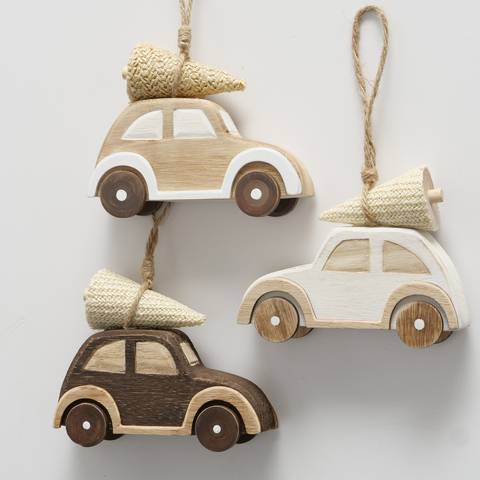 Boléro - Décoration à accrocher Steena Arbre Voiture L.13 x l.4 x H.11 cm - Imagen 1