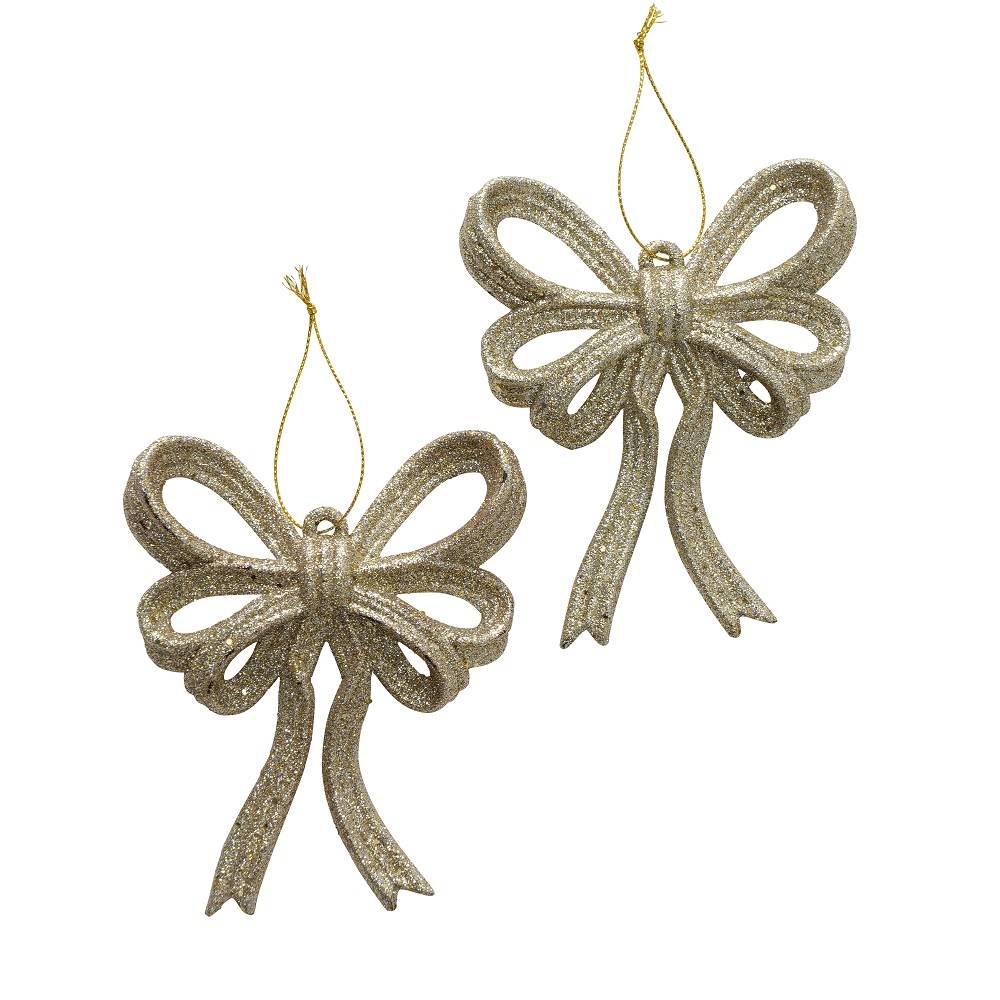 Boltze - Boltze - Décoration à accrocher Yva Boucle L.10 x l.1 x H.14 cm - Imagen 2