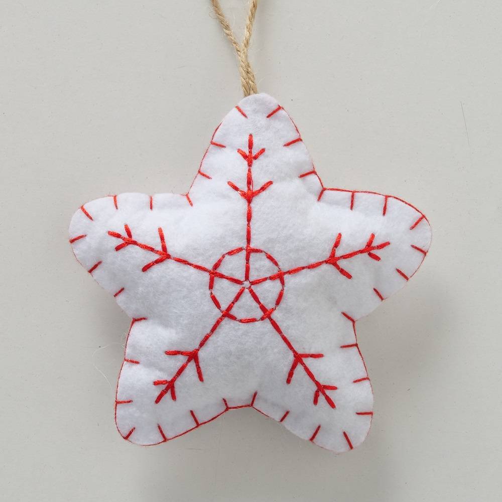 Boltze - Boltze - Décoration à accrocher Cœur Étoile L.10 x l.10 cm - Imagen 4