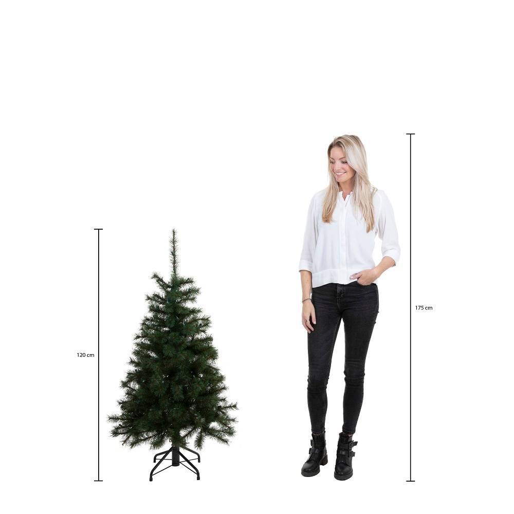 Triumph tree - Sapin de Noël Tsuga Vert en PVC  - Ø.86 x H.120 cm - Imagen 2