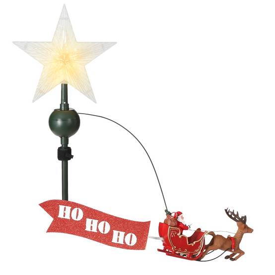 Luville - Luville - Luge du Père Noël à Pile L.51 x l.12 x H.7 cm