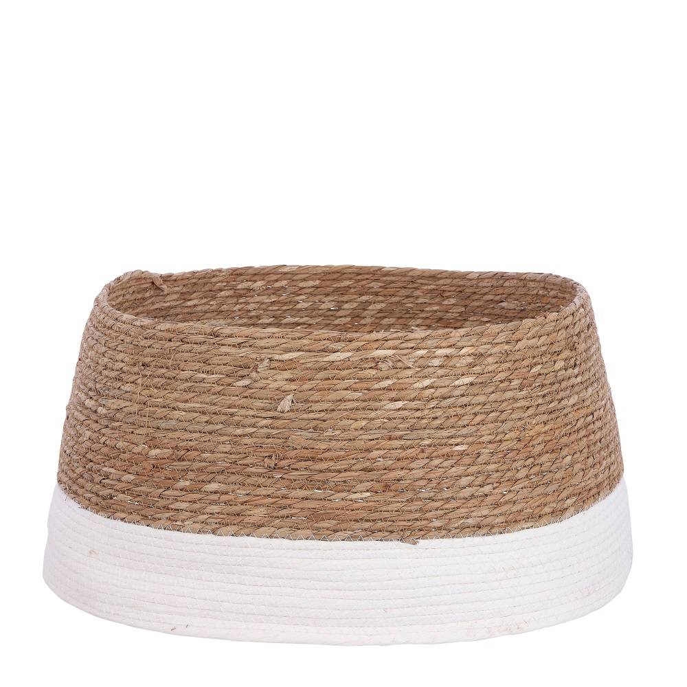 Falda de árbol blanco roto -zostere-Blanco Roto- h26xd58cm