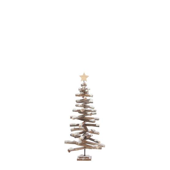 Arbre blanc -bois de cedre-Blanc- h60xd36cm - Image 2