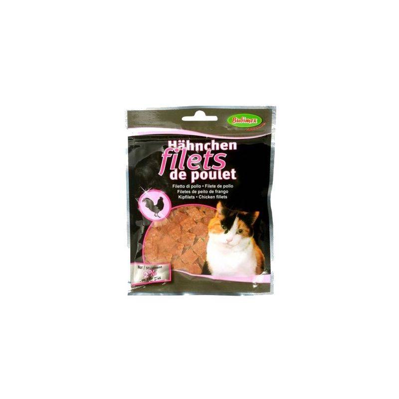 Filets de poulet friandises pour chats sachet 50 gr - Bubimex france - Imagen 2