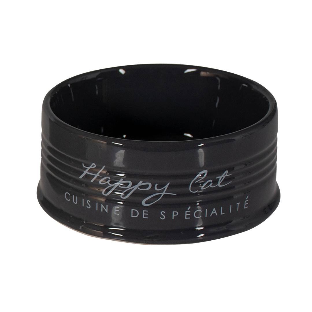 EBI - EBI - Mangeoire Stone Happy Cat anthracite 300 ml