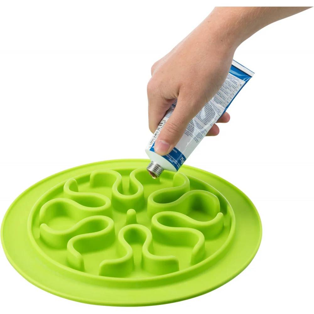 Set de table Slow Feed Silicone Aléatoire Ø 24 cm - TRIXIE - Imagen 5