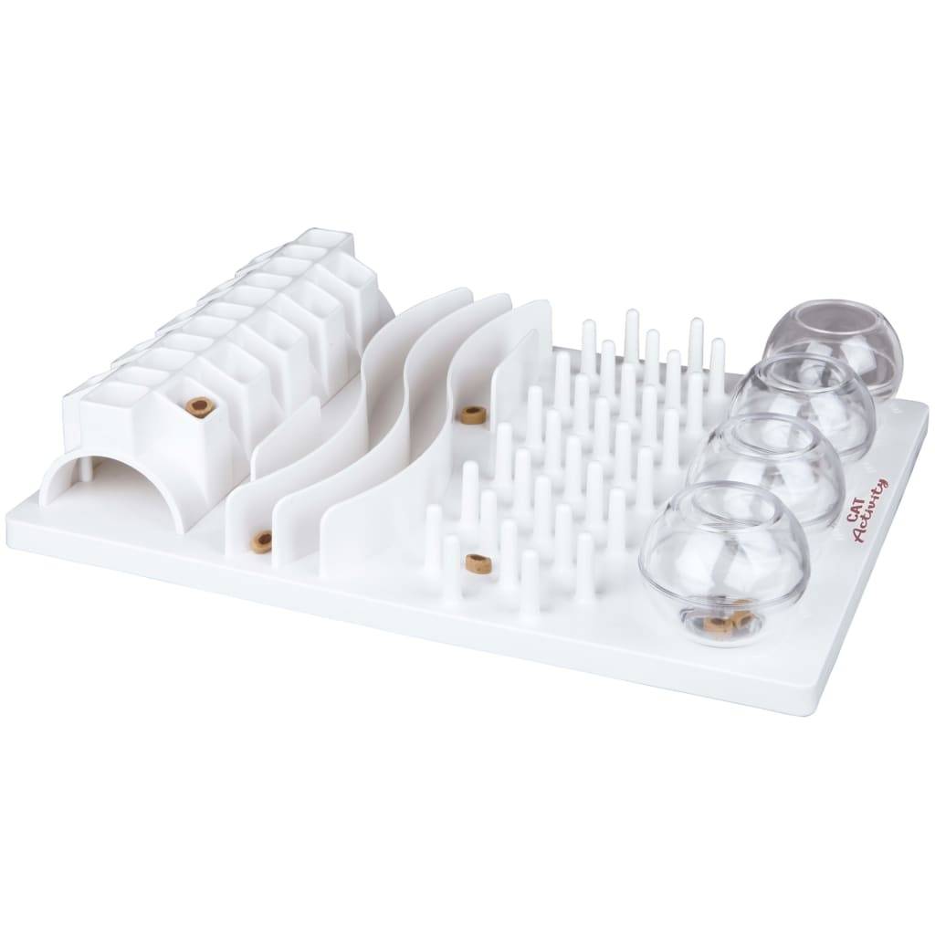 Juego divertido de actividad para gatos plástico blanco l.30 cm l.40 cm - Trixie - Imagen 3