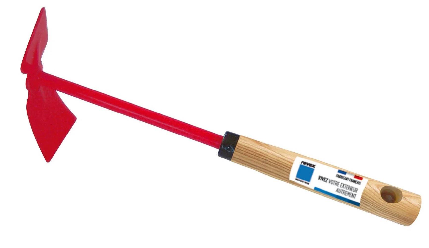 Serfouette multicolore acier manche bois – REVEX