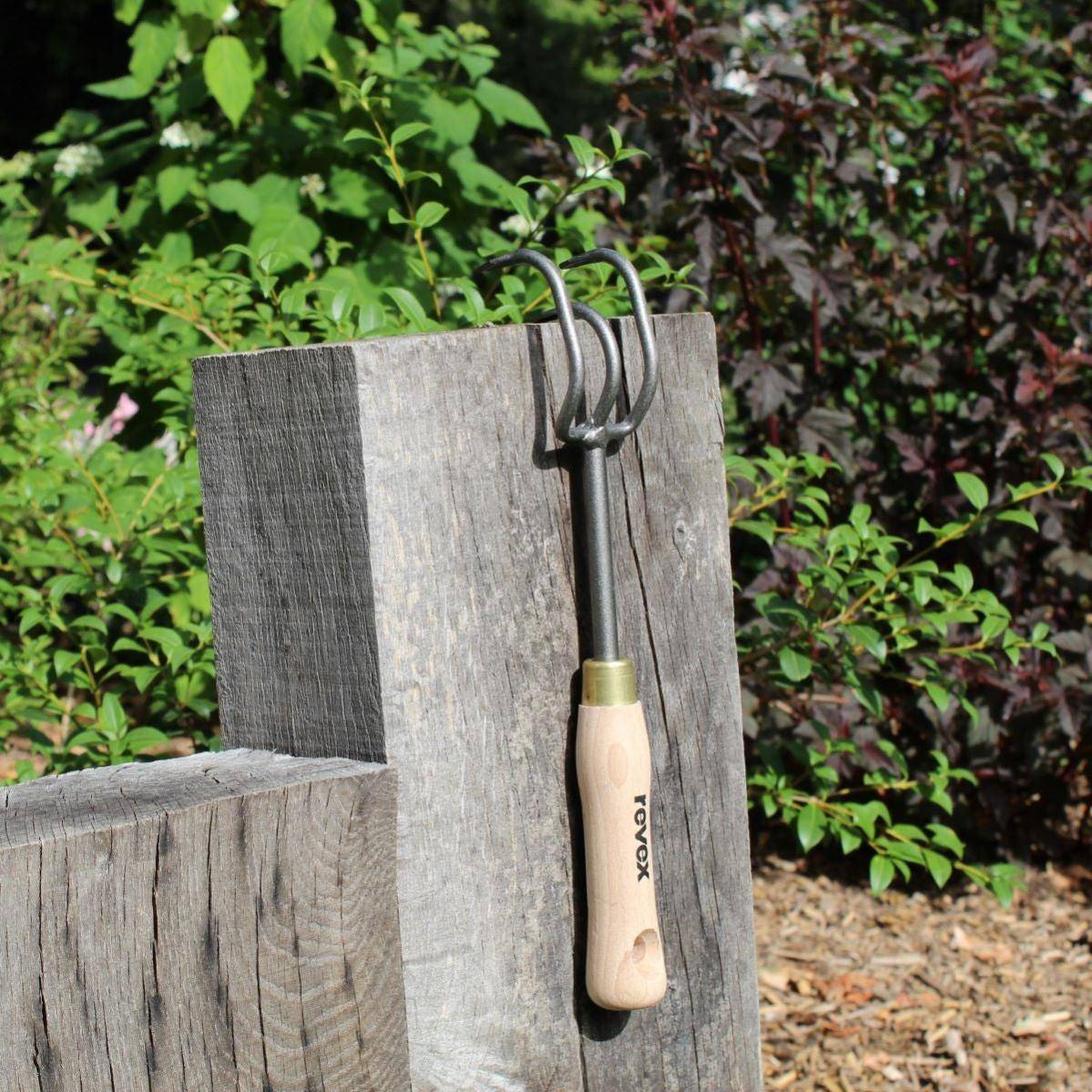 Griffe 3 dents rocaille bois 14 cm REVEX - Imagen 1