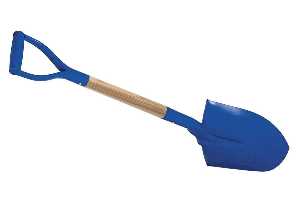 Pelle Bêche Jardin Acier Manche Bois L.75 cm - REVEX