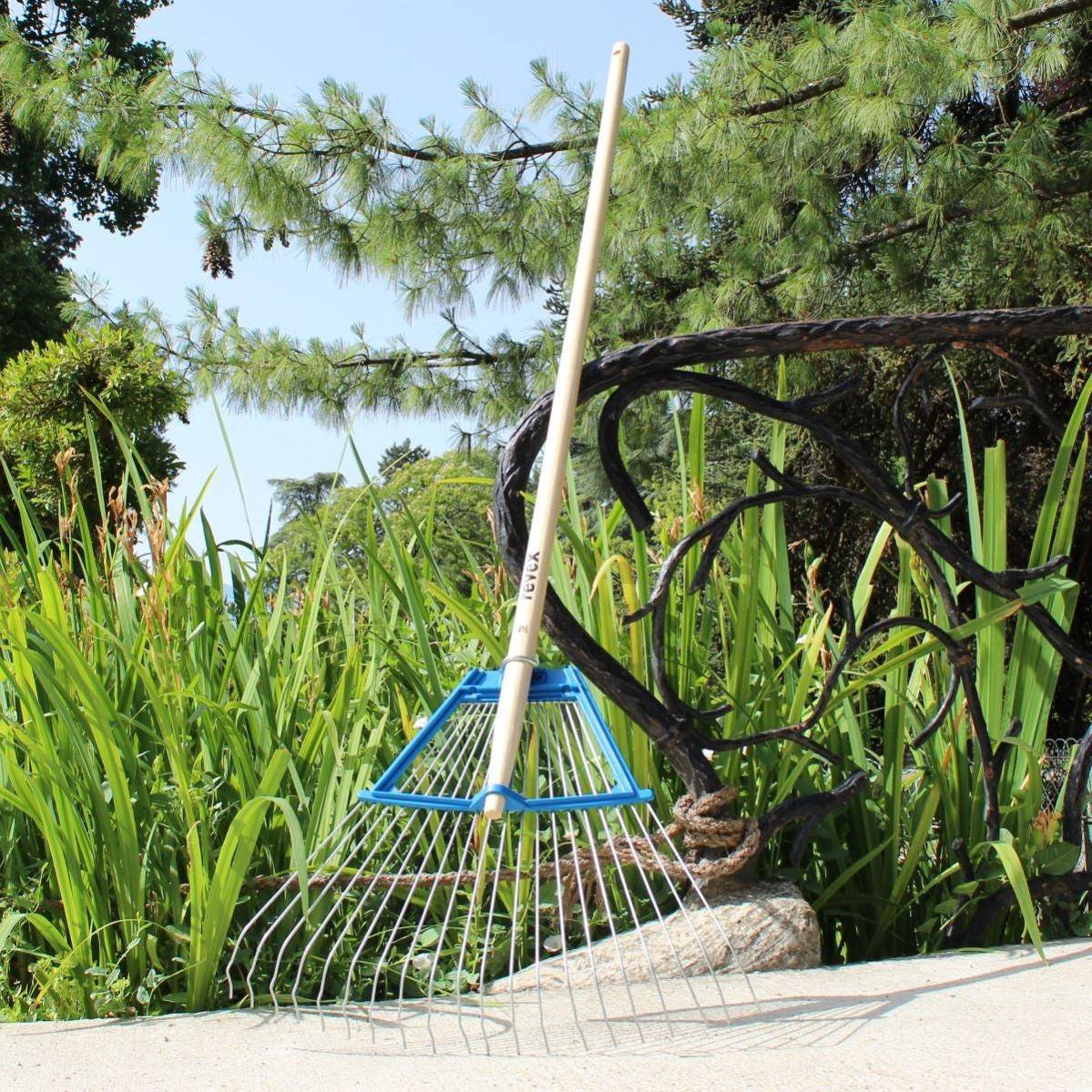 Balai à feuilles bi-matière bois L 150 cm - REVEX