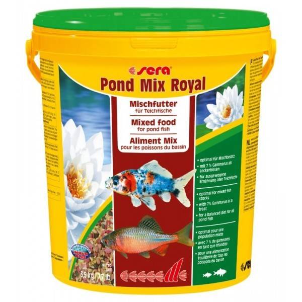 Sera pond mix royal aliment pelliculé pour poisson - Sera