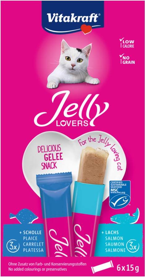 Vitakraft - Vitakraft - Friandise chats en gelée x 6 15 g - Image 1