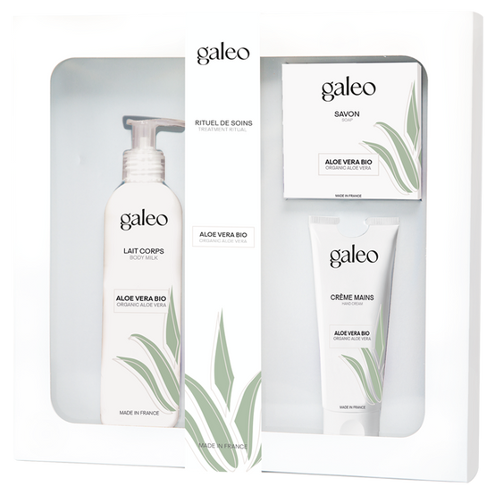 Galeo - Galeo - Rituel de soins à l'aloe vera bio L.28 x l.5,5 x H.29 cm - Image 1