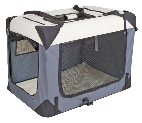 Box de transport Journey gris/beige, 70X52X52cm