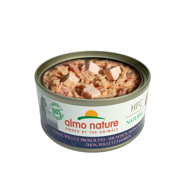 Almo Nature - Almo Nature - Boite HFC Natural Thon Poulet Jambon 70 g - Image 3