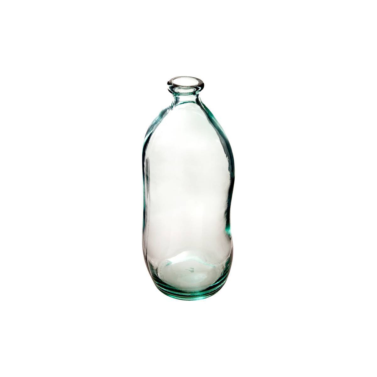 Vase Dame Jeanne Verre Recyclé Transparent H 35 cm – ATMOSPHERA